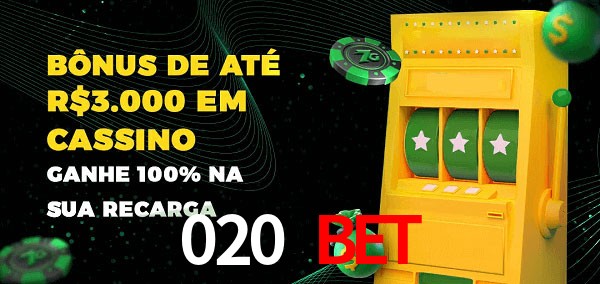 020 bet melhor bônus de depósito